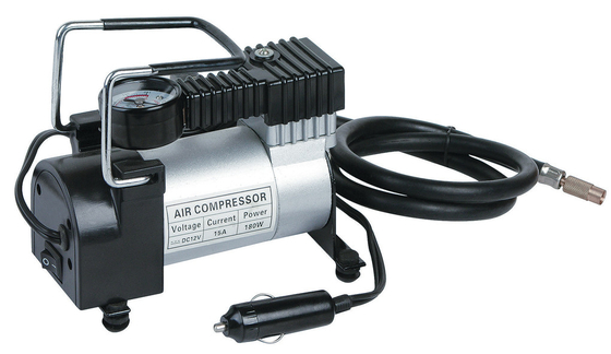 کمپرسور هوا فلزی نقره ای سیاه سریع تورم برای اتومبیل با CE