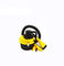 جارو برقی پلاستیکی اتومبیل ، جاروبرقی تمیز کننده اتومبیل 1.25kgs Ome Logo