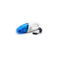 جارو برقی دست دوم استاندارد 12 ولت Dc با رنگ آبی و سفید