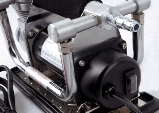 کیت کمپرسور هوا هوای قدرتمند Chrome 12V با تورم سریع برای تایر