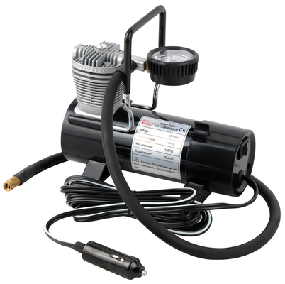 کمپرسور هوا اتومبیل برقی YuRui YF661B Metal Metal 150 PSI با فندک سیگار CE