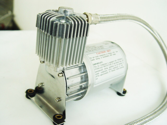 قیمت خوب کمپرسور تعلیق هوایی Pewter Single Truck Bag Air Ride Compressor 150psi 1 Gallon آنلاین