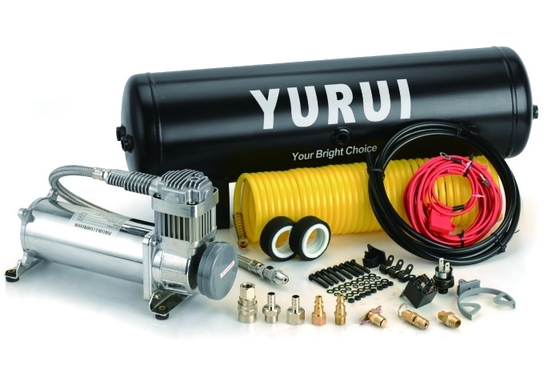 قیمت خوب کمپرسور هوا 100٪ چرخه وظیفه 2.5 مخزن گالن در سیستم هوا 12V 150 Psi IP67 آنلاین