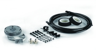 کمپرسور تعلیق هوا دو جداره فلزی نقره ای سریع تورم برای ماشین 4.5 CFM 150PSI