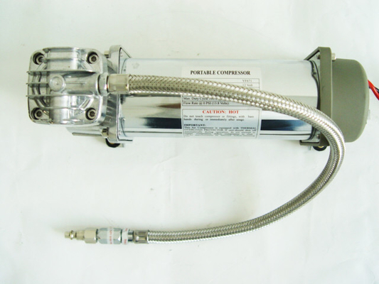150PSI Chrome 1.75CFM کمپرسور شوک هوای قابل حمل سنگین 12v با مخزن هوا