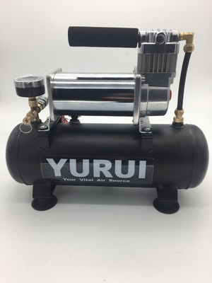 پمپ تعلیق هوا با سر و صدای کم DC با مخزن هوای متصل و سنج برای کیسه هوا