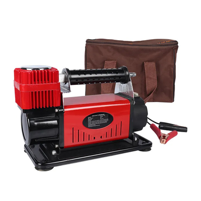 کمپرسور هوا ماشین DC12V با فشار سنج لوله اتومبیل بادکنک هوا واحد سیلندر