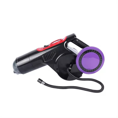 جاروبرقی 12 و کمپرسور هوا دستی مینی با LED نور فشار هوا اندازه گیری دیجیتال 3 در 1 لاستیک باد و C