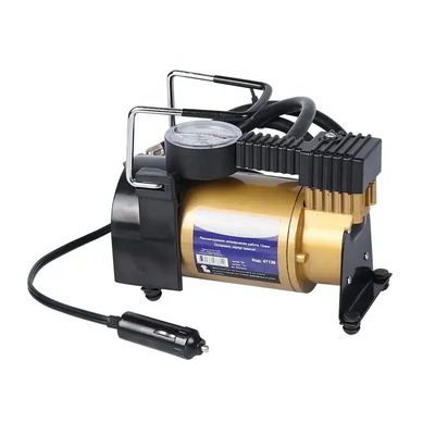 پمپ لاستیک کوچک تک سیلندر DC12v کمپرسور هوا فلزی لوله کش لاستیک برای کامیون