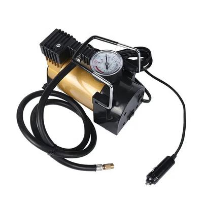 کمپرسور هواپیمای فلزی قابل حمل DC12v یک سیلندر لوله اتومبیل پمپ انفلاسیون سریع