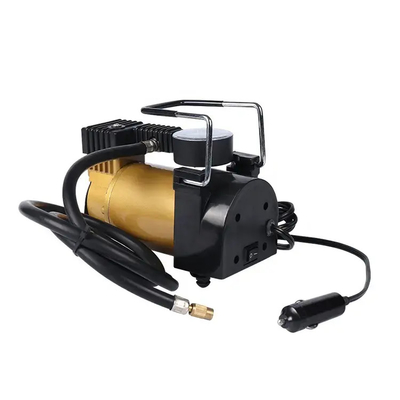 کمپرسور هواپیمای فلزی قابل حمل DC12v یک سیلندر لوله اتومبیل پمپ انفلاسیون سریع