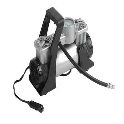 پمپ لوله اتومبیل Dc 12v فشار فلزی کمپرسور هوا اتوماتیک با جعبه پلاستیکی
