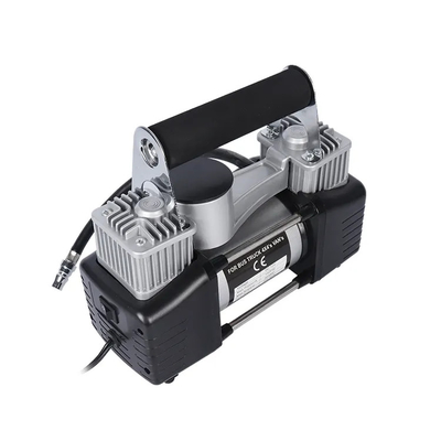 DC12V دو سیلندر فلزی ماشین کمپرسور هوا برای پمپ انفلاسیون ماشین