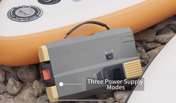 SUP و با DC12V پلگ ماشین پمپ هوا شارژ قابل AC 110v-220v قدرت الکتریکی برای تخت بادل