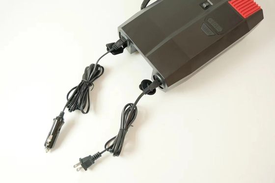 پمپ انفلاسیون Dc 12v با صفحه نمایش دیجیتال و 6 نوزل لوازم جانبی