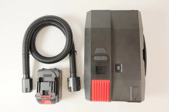 پمپ انفلاسیون Dc 12v با صفحه نمایش دیجیتال و 6 نوزل لوازم جانبی