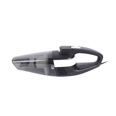 جاروبرقی دستی ماشین DC12V با چراغ روشن کننده سیگار LED پلاستیکی سیاه