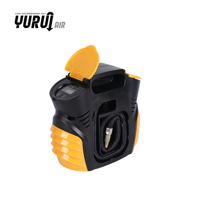 DC12V تایر پر کردن صفحه نمایش دیجیتال پمپ کمپرسور هوا خودرو با چراغ LED