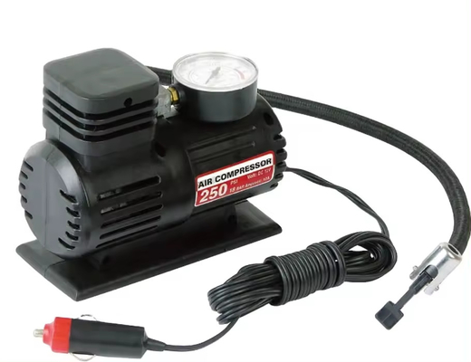 Dc12v ماشین قابل حمل مینی ABS کمپرسور هوا برای تایر انفشن با پلاگ سیگار