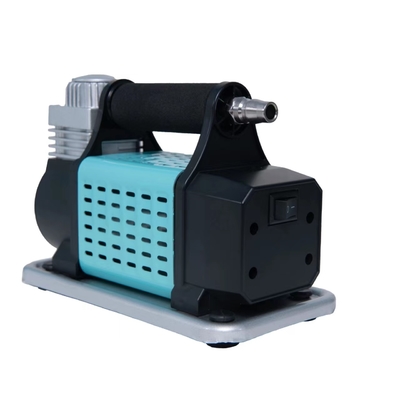 کمپرسور هواپیمای نقلیه فلزی DC12V با فشار سنج فلزی