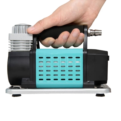 کمپرسور هواپیمایی ماشین نقلیه فلزی DC12V با فشار سنج فلزی