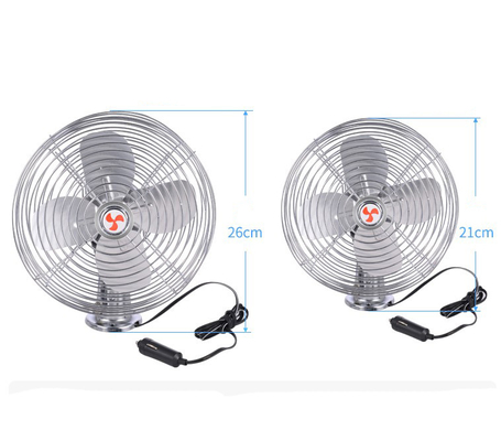 پنکه خنک کننده مستقیم اتومبیل Metal Metal Guard 12V با 60 نوار