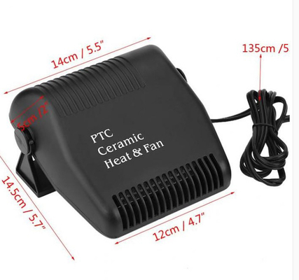 گرم کننده هواپیمای قابل حمل ABS DC12V با فن و عملکرد گرم کننده