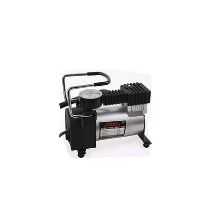 کمپرسور هوا فلزی دستی 12v فشار قوی 2.25kgs با ساعت 140 Psi