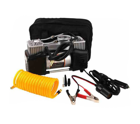 کمپرسور هوا فلزی با فشار بالا 180W سیاه و نقره 150PSI مفید