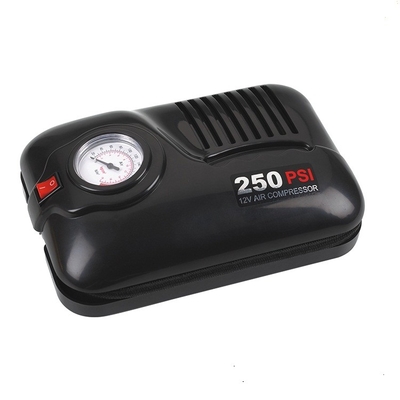 مواد پلاستیکی کمپرسور هوا 250psi ، 2 در 1 کمپرسور هوا دی سی 12v