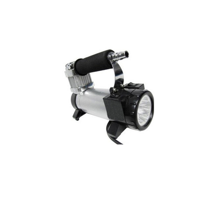 مواد فلزی پمپ کمپرسور هوای تک سیلندر 12v با نور 100 Psi