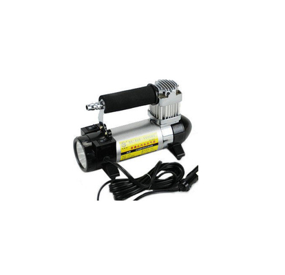قیمت خوب مواد فلزی پمپ کمپرسور هوای تک سیلندر 12v با نور 100 Psi آنلاین