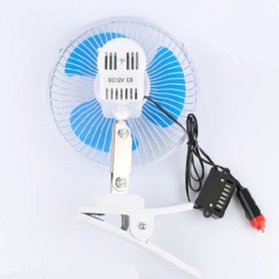فن پلاستیکی نصب شده پیچ 12v / 24v فن خنک کننده اتومبیل آبی