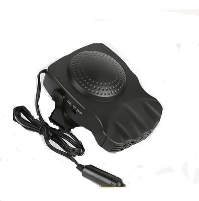 بخاری اتومبیل قابل حمل اتومبیل سیاه 150w یک سال ضمانت با سوئیچ