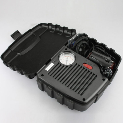 کمپرسور هوا قابل حمل Dc 12v Black Black 250psi با ساعت قابل تنظیم است