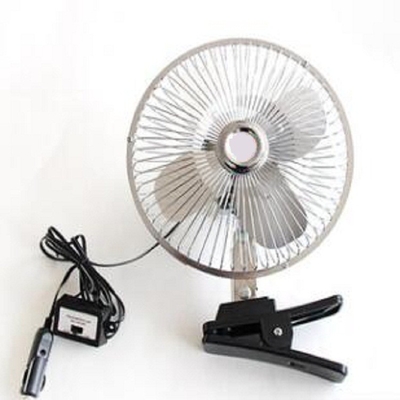 پنکه قابل حمل برقی قابل شارژ ، طرفداران خنک کننده برقی 12v / 24v برای اتومبیل