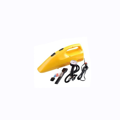 قیمت خوب جارو برقی اتومبیل قابل حمل زرد با فندک 12 ولت DC سیگار 35w - 60w آنلاین