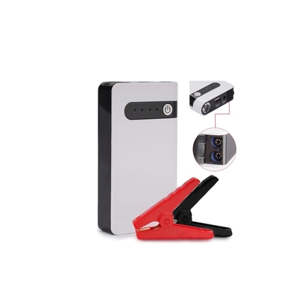 شروع کننده پرش اتومبیل کمپکت 12 ولت با چراغ قوه LED و باتری 11000mAh 400A جریان اوج