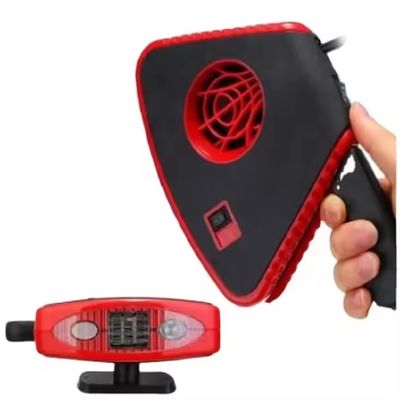 12 ولت فان گرم کننده اتومبیل همراه با روشنایی 150 ولت گرمایش PTC