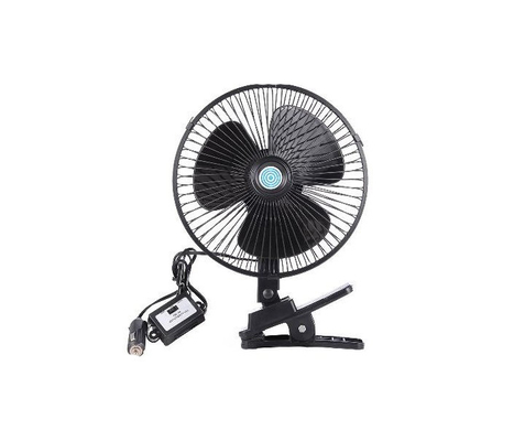 فن خنک کننده اتومبیل 12V / 24V با نیمه عمر محافظ فلزی گارد