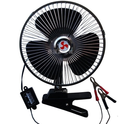 فن خنک کننده اتومبیل 12V / 24V با نیمه عمر محافظ فلزی گارد