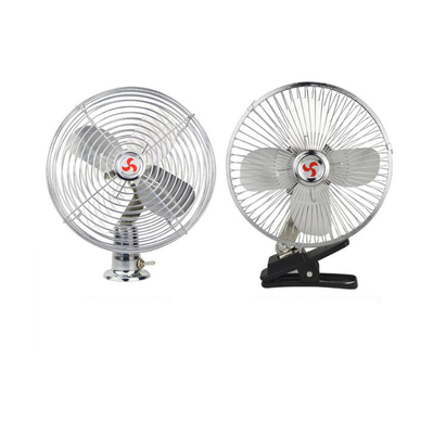 پنکه خنک کننده اتومبیل 12v / 24v با خاموش - خاموش سوئیچ گارد فلزی ایمنی کامل