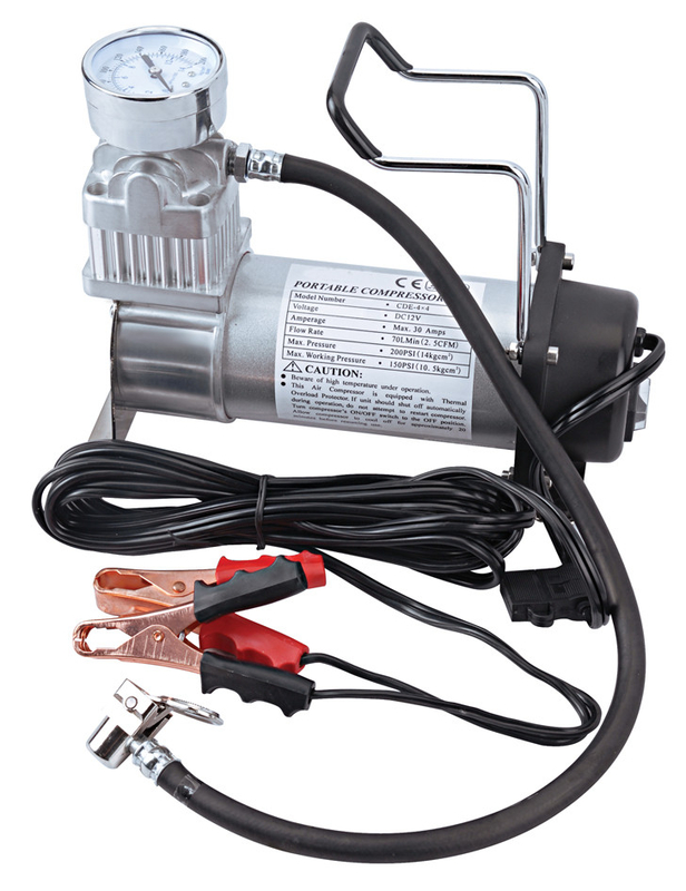 کمپرسور هوا سنگین فلزی DC12V با گج