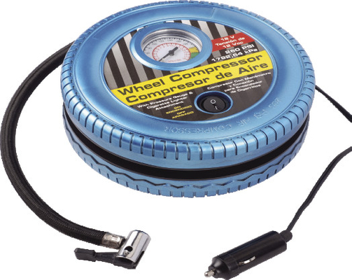 قیمت خوب تایر شکل اتومبیل کمپرسور هوا قابل حمل تایر پلاستیک DC12V آنلاین