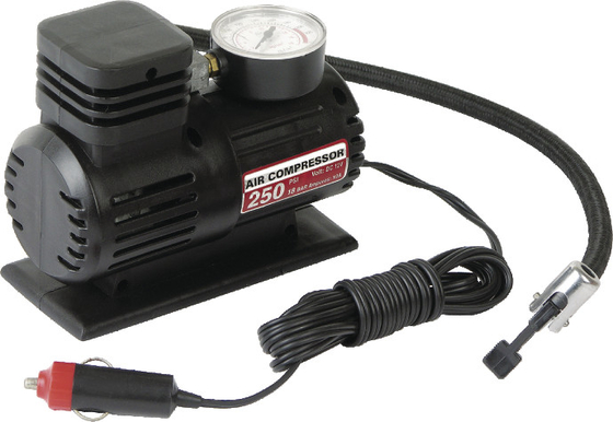 قیمت خوب ماشین پلاستیکی مینی قابل حمل کمپرسور هوا DC12v با پلاگین سیگار آنلاین