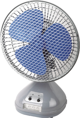 قیمت خوب فن قابل حمل قابل شارژ فلزی با چراغ LED ، فن خنک کننده قابل حمل آنلاین