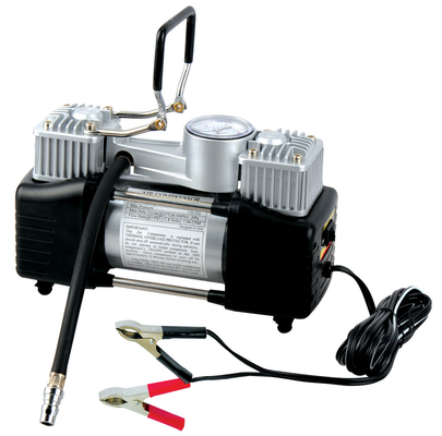 قیمت خوب کمپرسور هوا سیلندر دو سیلندر 12v سنگین 12 ولت با ضمانت 1 ساله دسته آنلاین