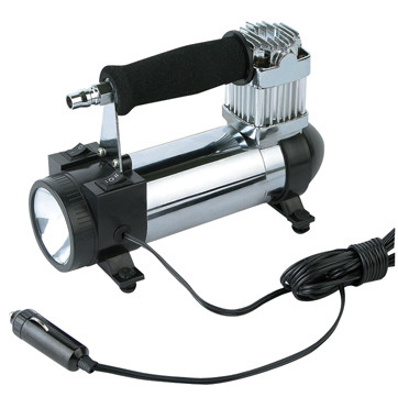 قیمت خوب 12V مشکی فلزی قابل شارژ 3 در 1 کیت کمپرسور هوا برای اتومبیل آنلاین