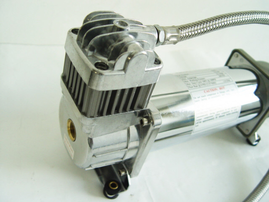 قیمت خوب 150PSI Chrome 1.75CFM کمپرسور شوک هوای قابل حمل سنگین 12v با مخزن هوا آنلاین