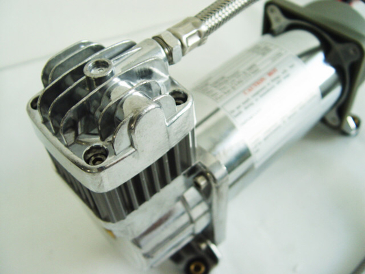 قیمت خوب کمپرسور سیستم تعلیق Airbag Chrome Rb Air Ride 150psi 2.18CFM ، کمپرسور هوای 12v اتومبیل آنلاین
